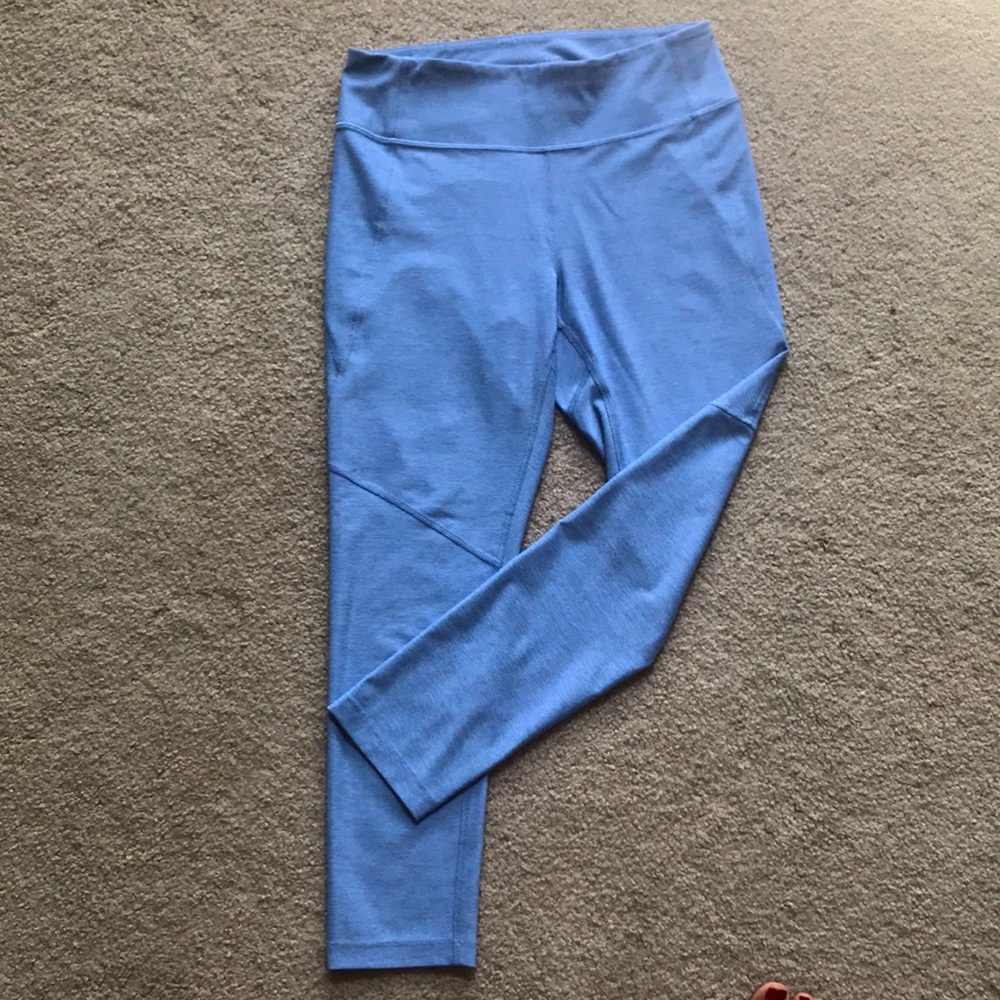 Outdoor Voices Capris Leggings Light Blue